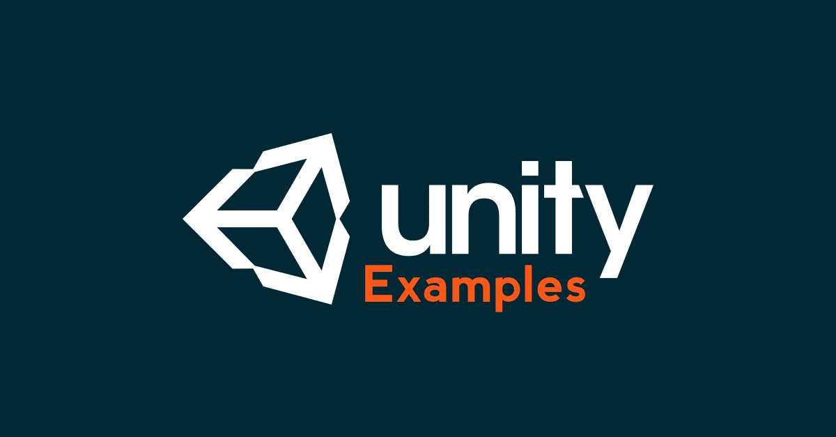 UnityExamples - Unity Tutorials
